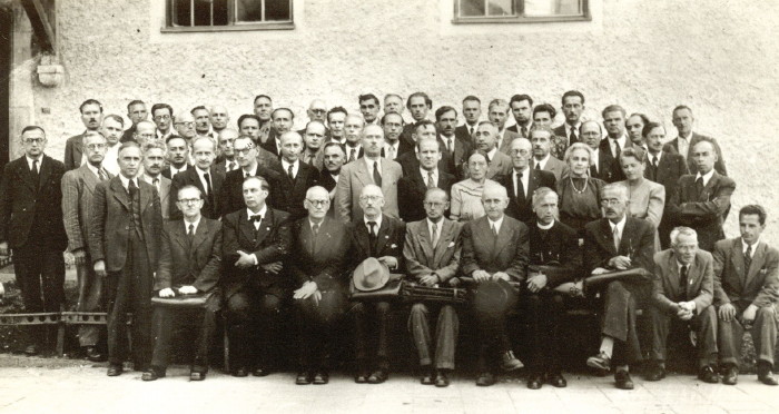 Image - The Shevchenko Scientific Society (NTSh) convention in Mittenwald (1947).