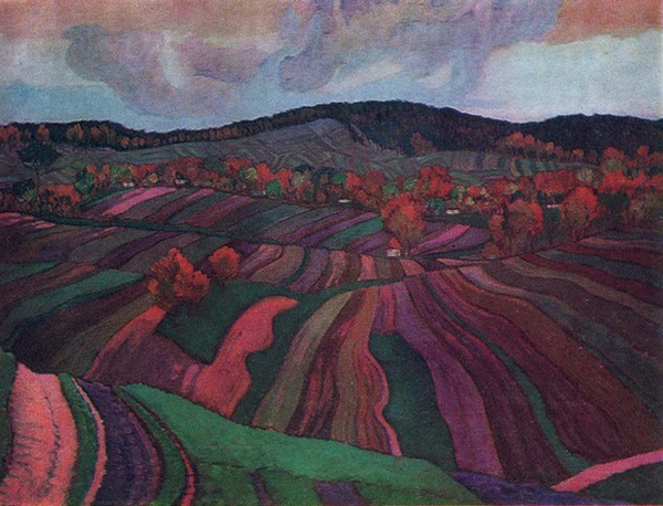 Petro Obal: Fields in the Lemko region. Image - Petro Obal: Fields in the Lemko region.
