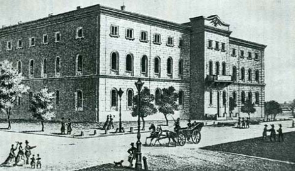 Image -- The Richelieu Lyceum in Odesa (early 19th century).