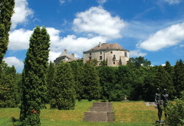 Image -- The Olesko castle in Lviv oblast (13th-18th centuries).
