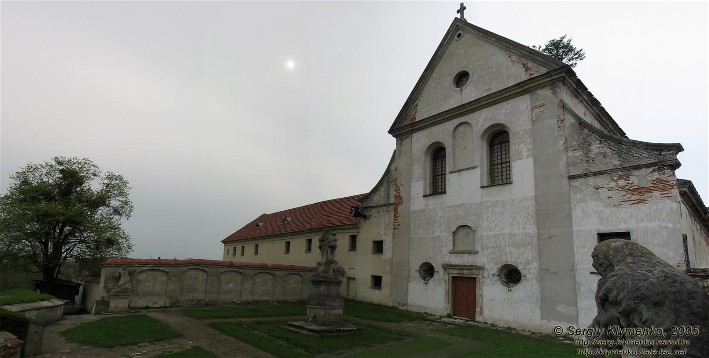Image -- The Capucines monastery (18th century) in Olesko.