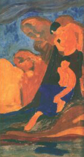 Petro Omelchenko: Two Bathers. Image - Petro Omelchenko: Two Bathers.