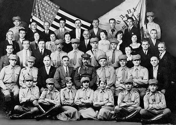 Image -- Members of the Organization for the Rebirth of Ukraine (1930s).
