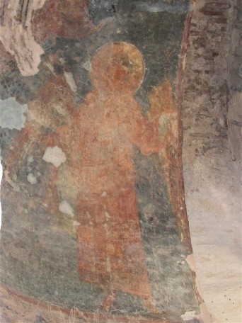Image - Frescos in Saint Michael's Church (aka Yurii's Temple) in Oster (built in 1098).