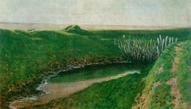 Image - Yuliian Pankevych: A Small Lake (1919).