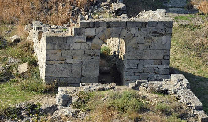 Image - The ruins of Panticapaeum, the former capital of the Bosporan Kingdom. Near Kerch in the Crimea.
