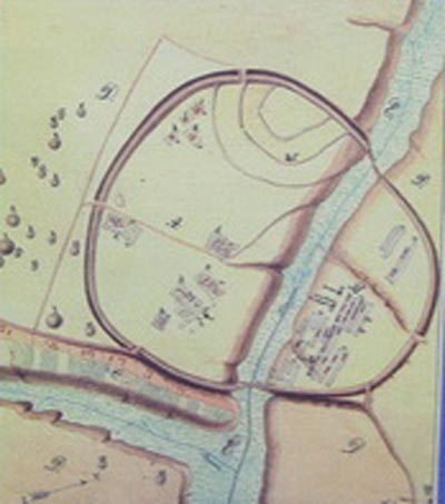 Image -- Pastyrske fortified settlement (plan).