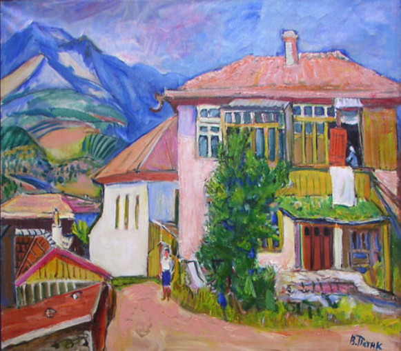 Image -- Volodymyr Patyk: A House in Alushta.