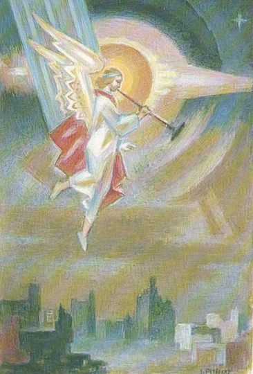 Image - Leonid Perfetsky: And the Fifth Angel Blew his Trumpet.