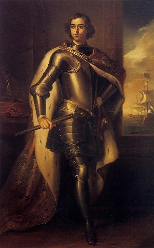 Image - Portrait of Tsar Peter I.