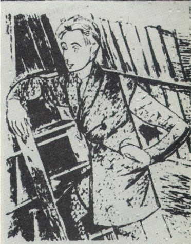 Image - Anatol Petrytsky's drawing of Les Kurbas (1929).