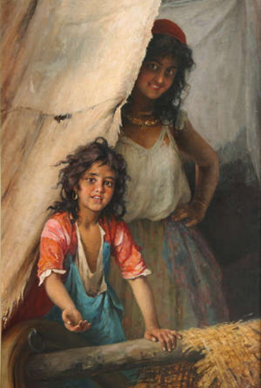 Image - Khariton Platonov: Gypsies.