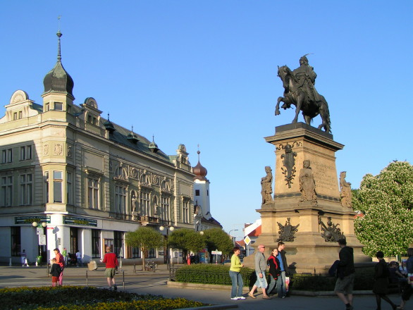 Image - Podebrady (city center).