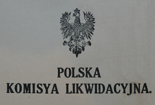 Image -- Logo of the Polish Liquidation Commission.