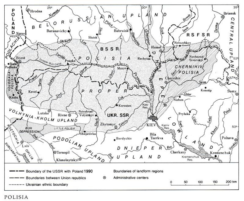 Image from entry Polisia in the Internet Encyclopedia of Ukraine