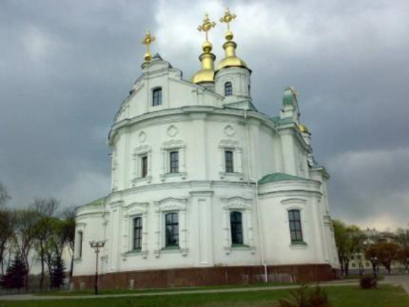 Image -- Poltava: The Elevation of the Cross Cathedral (1689-1709).