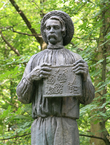 Image - A monument of Petro Prokopovych