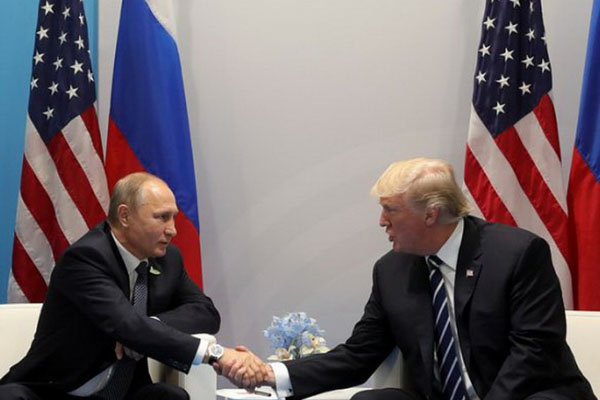 Image -- Vladimir Putin and Donald Trump