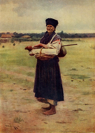 Image - Mykola Pymonenko: A Seller of Cloth (1901)