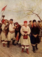 Image from entry Pymonenko Wedding s in the Internet Encyclopedia of Ukraine