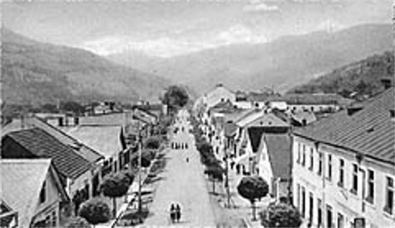 Image - Rakhiv in the early 20th century.
