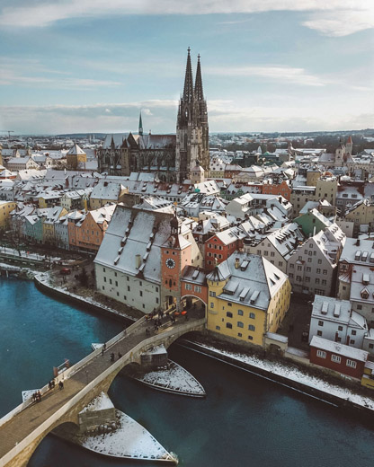 Image - Regensburg, Germany (city center).