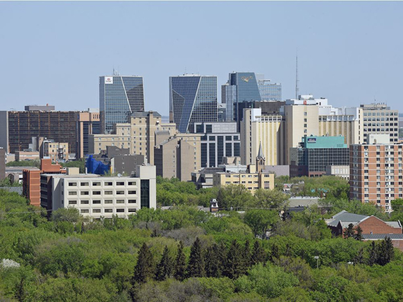 Image -- Regina, Saskatchewan: city center.