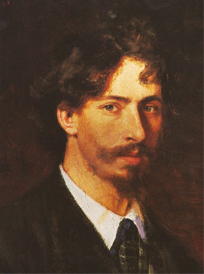 Image -- Ilia Repin: Self-Portrait (1878).