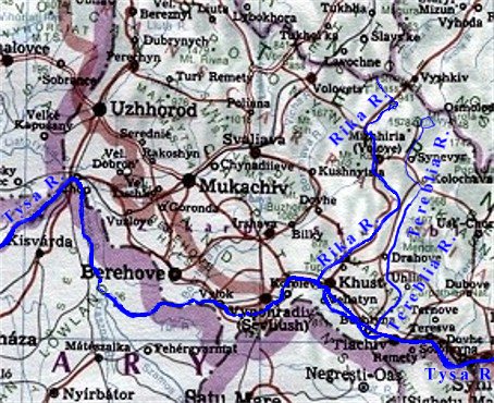 Image from entry Tereblia River in the Internet Encyclopedia of Ukraine