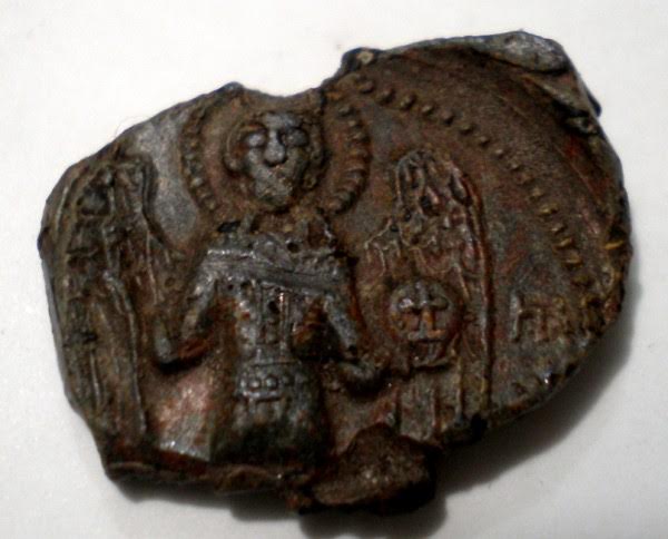Image - A seal of Prince Riuryk (Vasylii) Rostyslavych.