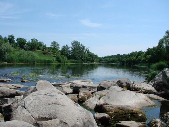 Image -- The Ros River in Bohuslav.