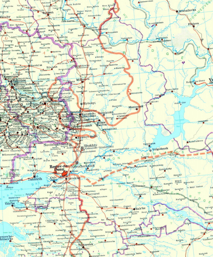 Image - Map of Rostov oblast