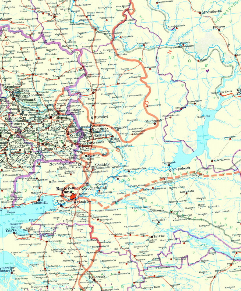 Image -- Map of Rostov oblast