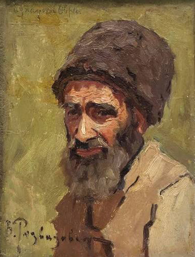 Viacheslav Rozvadovsky: Self-portrait. Image - Viacheslav Rozvadovsky: Self-portrait.