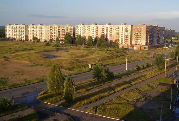 Image -- Rubizhne, Luhansk oblast, (residential district).