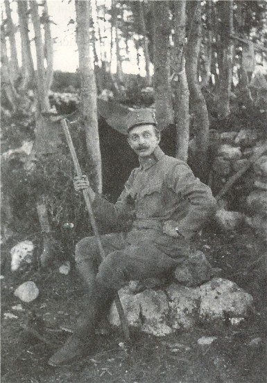 Image - Ivan Teodor Rudnytsky at the Italian front during the First World War (1915). 