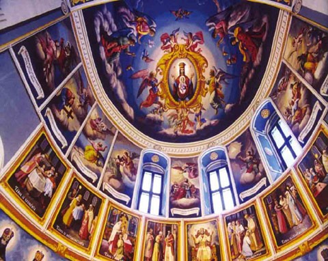 Image -- Frescos in the Saint Michael's Church (Kyiv).