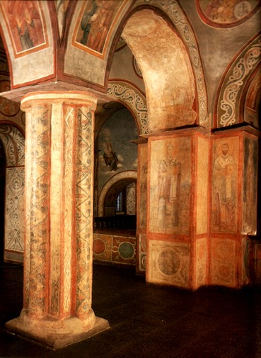 Image -- Saint Sophia Cathedral choir frescos.