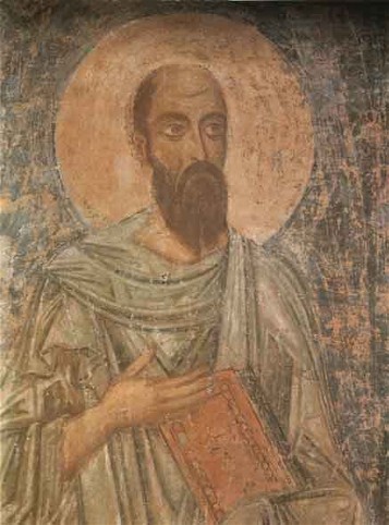 Image - Saint Sophia Cathedral frescos: Saint Paul.