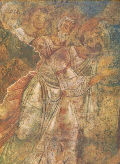 Image - Saint Sophia Cathedral fresco: Sending the Apostles to Preach the Gospel (fragment).