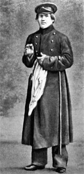 Image - Panas Tobilevych (Panas Saksahansky) during his student years.