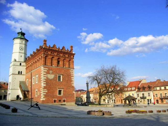Image -- Sandomierz: Market Square.