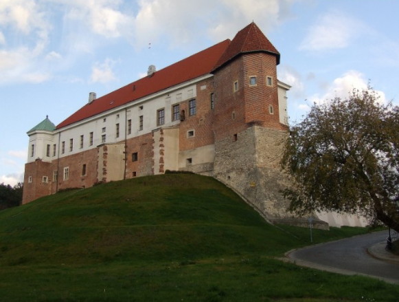 Image -- The Sandomierz castle.
