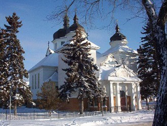 Image - The Holy Trinity Ukrainian Orthodox Cathedral in Saskatoon, Saskatchewan.