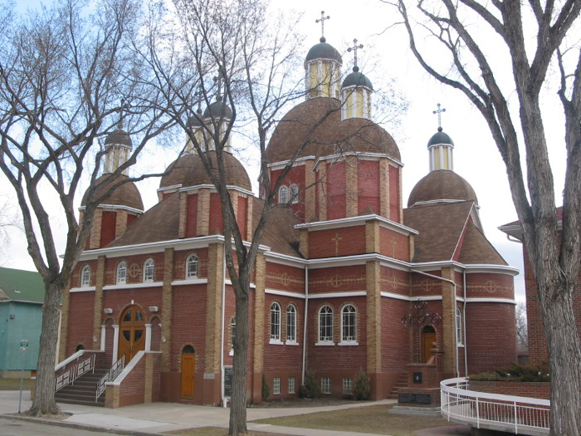 Image -- Saint George's Ukrainian Catholic Church in Saskatoon, Saskatchewan.