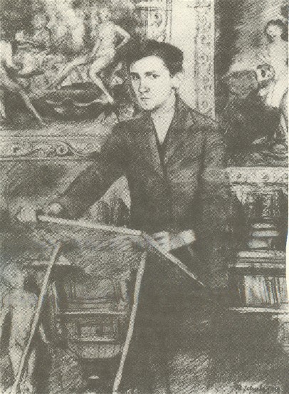 Image - Bruno Schulz: Self-portrait (1919).