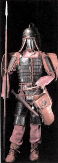 Image - A contemporary reconstruction of an armour of a Scythian warrior.