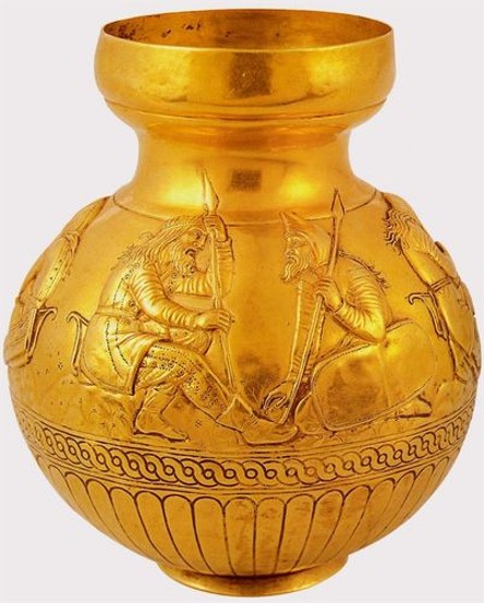 Image - A Scythian gold bowl from the Kul Oba kurhan.