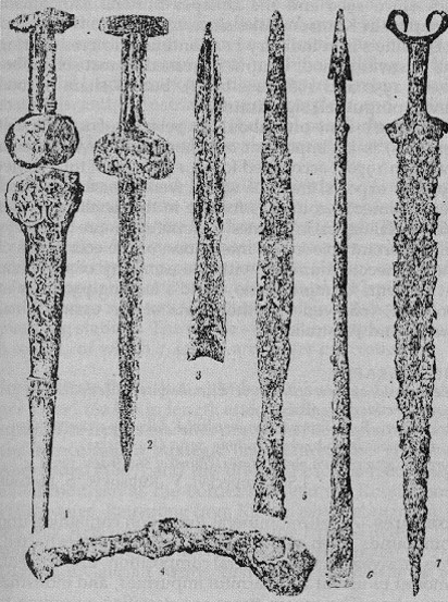 Image - Scythian iron weapons (6th to 4th-century BC).