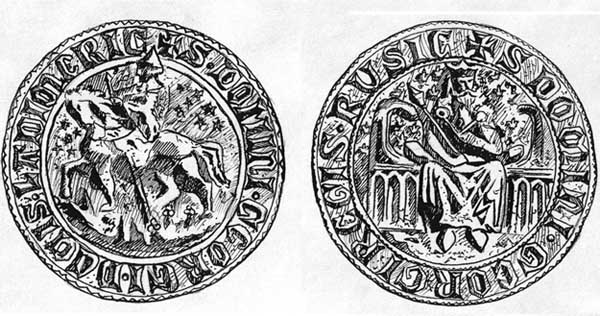 Image -- The seal of Prince Yurii Lvovych of Galicia